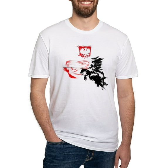 CafePress - Polish Hussar Fitted T Shirt - Fitted T-Shirt, Vintage Fit Soft Cotton Tee