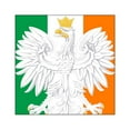 thumbnail image 1 of CafePress - Polish Irish Coat Of Arms Sticker - Square Sticker 3" x 3", 1 of 1