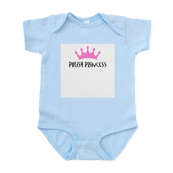 CafePress - Polish Princess Infant Bodysuit - Baby Light Bodysuit, Size Newborn - 24 Months
