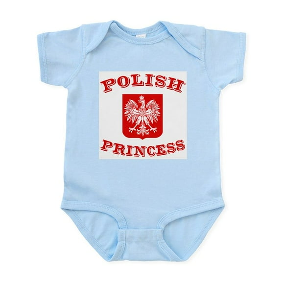 CafePress - Polish Princess Infant Creeper - Baby Light Bodysuit, Size Newborn - 24 Months