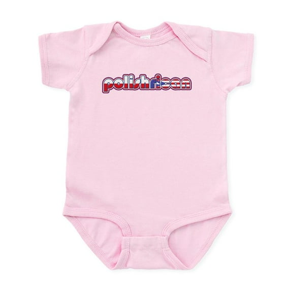 CafePress - Polishrican Infant Bodysuit - Baby Light Bodysuit, Size Newborn - 24 Months