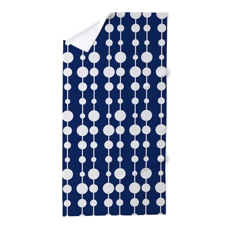 CafePress - Polka Dots Pendant Pattern - Large Beach Towel, Soft 30"x60" Towel with Unique Design