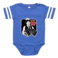 thumbnail image 1 of CafePress - Polka Time - Cute Infant Baby Football Bodysuit, 1 of 3