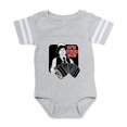 thumbnail image 1 of CafePress - Polka Time - Cute Infant Baby Football Bodysuit, 1 of 3