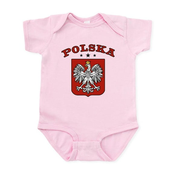 CafePress - Polska Infant Bodysuit - Baby Light Bodysuit, Size Newborn - 24 Months