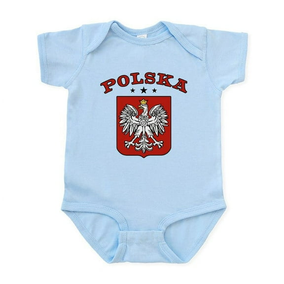CafePress - Polska Infant Bodysuit - Baby Light Bodysuit, Size Newborn - 24 Months