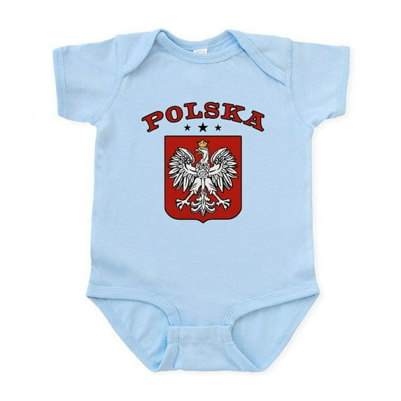 CafePress - Polska Infant Bodysuit - Baby Light Bodysuit, Size Newborn - 24 Months