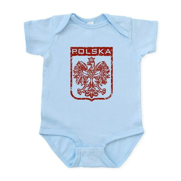 CafePress - Polska Infant Bodysuit - Baby Light Bodysuit, Size Newborn - 24 Months