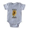 thumbnail image 1 of CafePress - Pomeranian Mom - Cute Infant Baby Football Bodysuit, 1 of 3