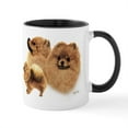 thumbnail image 1 of CafePress - Pomeranian Mug - 11 oz Ceramic Mug - Novelty Coffee Tea Cup, 1 of 6