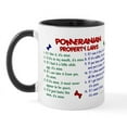 thumbnail image 1 of CafePress - Pomeranian Property Laws 2 Mug - 11 oz Ceramic Mug - Novelty Coffee Tea Cup, 1 of 3