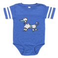 thumbnail image 1 of CafePress - Poodle - Cute Infant Baby Football Bodysuit, 1 of 3