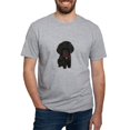 thumbnail image 1 of CafePress - Poodle Pup (Blk) Fitted T Shirt - Fitted T-Shirt, Vintage Fit Soft Cotton Tee, 1 of 4