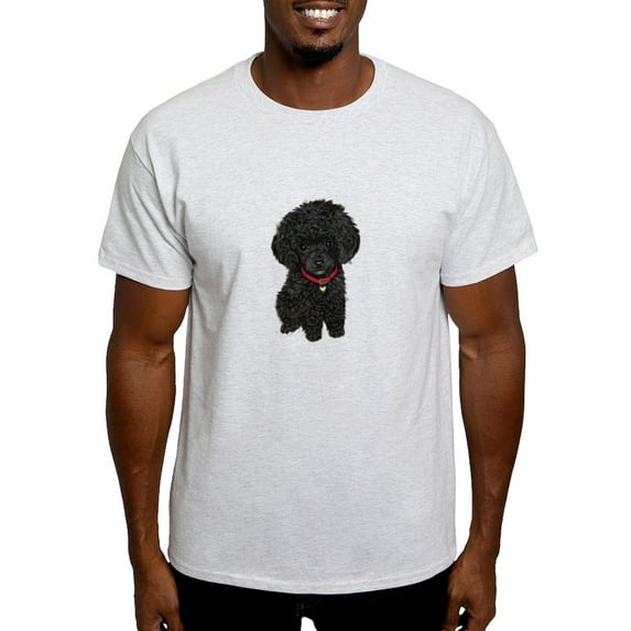 CafePress - Poodle Pup (Blk) Light T Shirt - Men's Classic Graphic T-Shirt