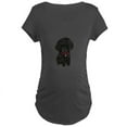 thumbnail image 1 of CafePress - Poodle Pup (Blk) Maternity Dark T Shirt - Maternity Dark T-Shirt, 1 of 3