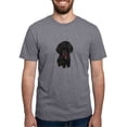 thumbnail image 1 of CafePress - Poodle Pup (Blk) T Shirt - Mens Tri-blend T-Shirt, 1 of 4