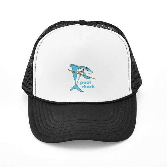 CafePress - Pool Shark - Adjustable Unisex Printed Trucker Hat with Mesh Back