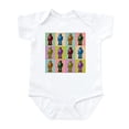 thumbnail image 1 of CafePress - Pop Art Robots Infant Bodysuit - Baby Light Bodysuit, Size Newborn - 24 Months, 1 of 4