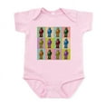 thumbnail image 1 of CafePress - Pop Art Robots Infant Bodysuit - Baby Light Bodysuit, Size Newborn - 24 Months, 1 of 4