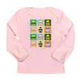 thumbnail image 1 of CafePress - Pop Art Sock Monkeys Long Sleeve Infant T Shirt - Long Sleeve Infant T-Shirt, 1 of 2