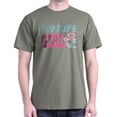 thumbnail image 1 of CafePress - Pop Pops Girl Boat Anchor And Heart T Shirt - Men's Classic Graphic Cotton T-Shirt, 1 of 4