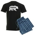 thumbnail image 1 of CafePress - Poppa Bear Men's Dark Pajamas - Men's Dark Loose Fit Cotton Pajama Set, 1 of 7
