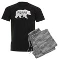 thumbnail image 1 of CafePress - Poppa Bear Men's Dark Pajamas - Men's Dark Loose Fit Cotton Pajama Set, 1 of 7