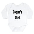 thumbnail image 1 of CafePress - Poppa's Girl Body Suit - Long Sleeve Cotton Baby Bodysuit, 1 of 4