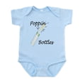 thumbnail image 1 of CafePress - Poppin Bottles Body Suit - Baby Light Bodysuit, Size Newborn - 24 Months, 1 of 4