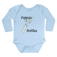 thumbnail image 1 of CafePress - Poppin Bottles Body Suit - Long Sleeve Cotton Baby Bodysuit, 1 of 4