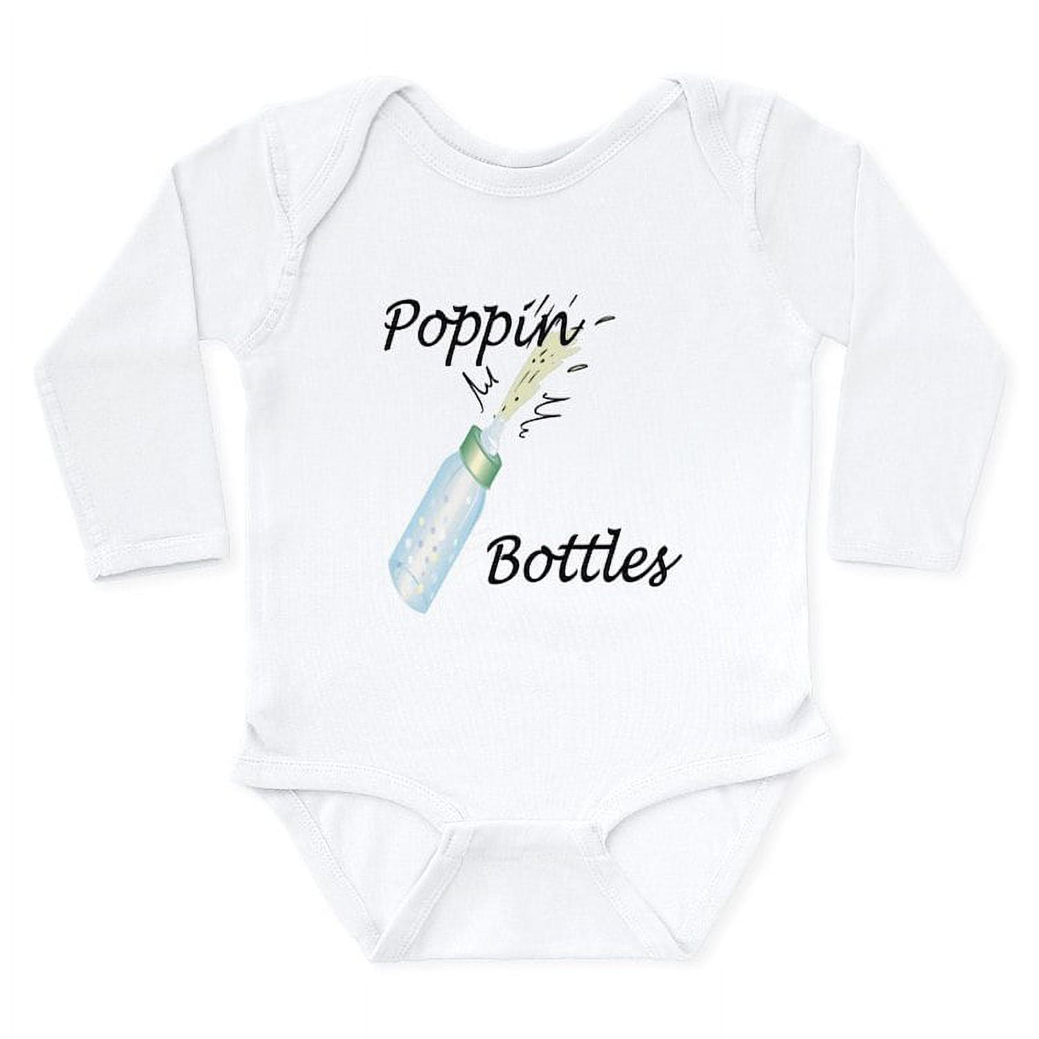 CafePress Poppin Bottles Body Suit Long Sleeve Infant Bodysuit