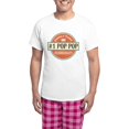thumbnail image 1 of CafePress - Poppop Grandpa Pajamas - Men's Light Loose Fit Cotton Pajama Set, 1 of 7