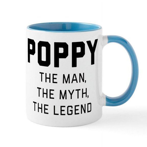 CafePress - Poppy - 11 oz Ceramic Mug - Novelty Coffee Tea Cup