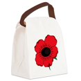 thumbnail image 1 of CafePress - Poppy Flower - Canvas Lunch Bag with Strap Handle, 1 of 2