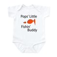thumbnail image 1 of CafePress - Pops Little Fishin' Buddy Body Suit - Baby Light Bodysuit, Size Newborn - 24 Months, 1 of 4