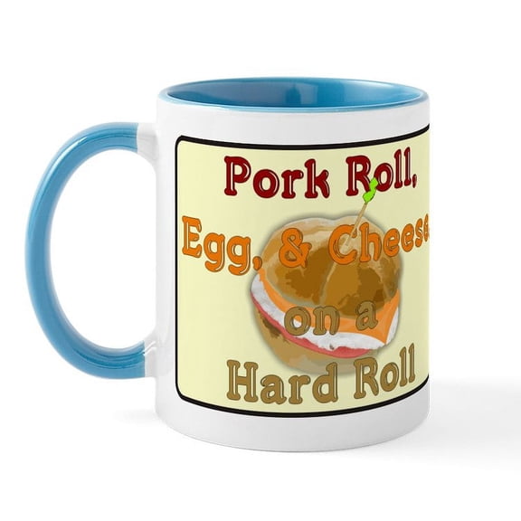 CafePress - Pork Roll II Mug2 - 11 oz Ceramic Mug - Novelty Coffee Tea Cup