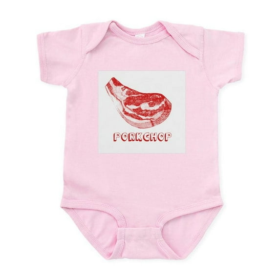 CafePress - Porkchop Infant Bodysuit - Baby Light Bodysuit, Size Newborn - 24 Months