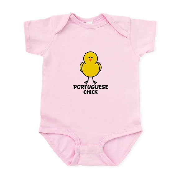 CafePress - Portuguese Chick Infant Bodysuit - Baby Light Bodysuit, Size Newborn - 24 Months