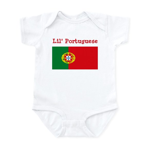 CafePress - Portuguese Infant Bodysuit - Baby Light Bodysuit, Size Newborn - 24 Months