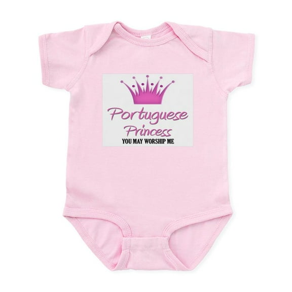 CafePress - Portuguese Princess Infant Bodysuit - Baby Light Bodysuit, Size Newborn - 24 Months