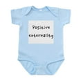 thumbnail image 1 of CafePress - Positive Externality Infant Bodysuit - Baby Light Bodysuit, Size Newborn - 24 Months, 1 of 4