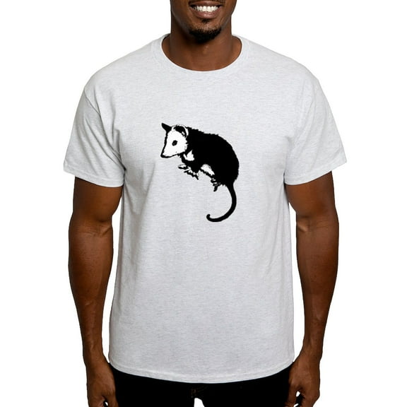 CafePress - Possum Silhouette Light T Shirt - Men's Classic Graphic T-Shirt