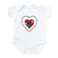 thumbnail image 1 of CafePress - Possum Valentines Day Heart Infant Bodysuit - Baby Light Bodysuit, Size Newborn - 24 Months, 1 of 4