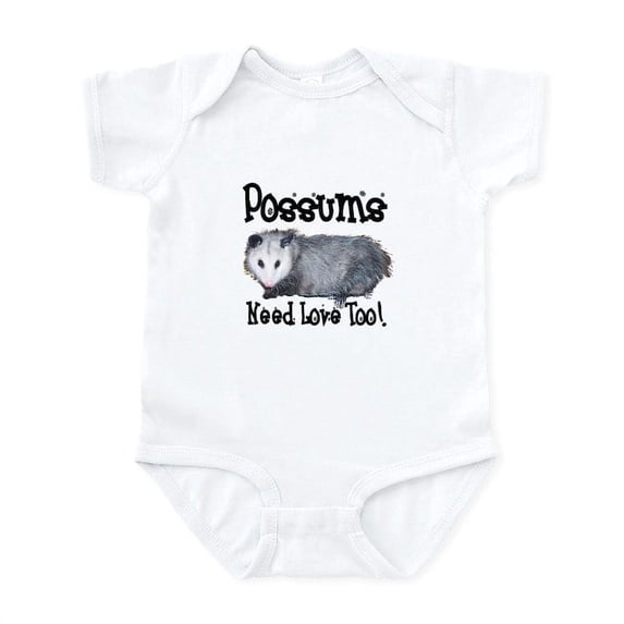 CafePress - Possums Need Love Infant Bodysuit - Baby Light Bodysuit, Size Newborn - 24 Months