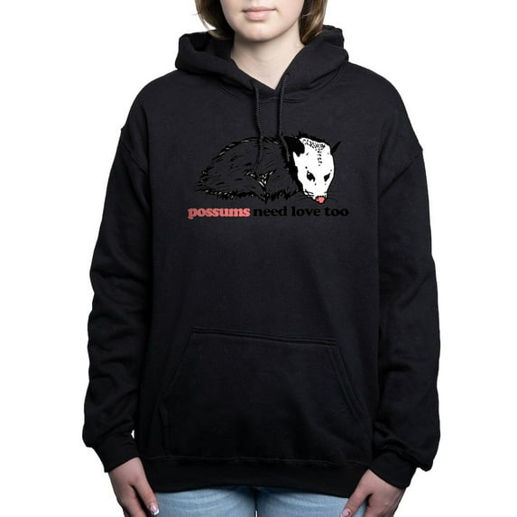 CafePress - Possums Need Love Too - Pullover Hoodie, Classic & Comfortable Hooded Sweatshirt