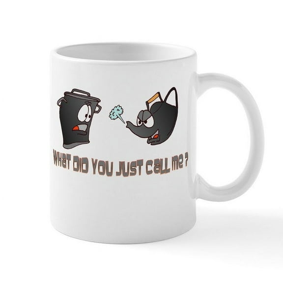 CafePress - Pot Calling The Kettle Black Mug - 11 oz Ceramic Mug - Novelty Coffee Tea Cup