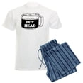 thumbnail image 1 of CafePress - Pot Head Men's Light Pajamas - Men's Light Loose Fit Cotton Pajama Set, 1 of 7