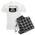 thumbnail image 1 of CafePress - Pot Head Men's Light Pajamas - Men's Light Loose Fit Cotton Pajama Set, 1 of 7