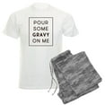 thumbnail image 1 of CafePress - Pour Some Gravy On Me Men's Light Pajamas - Men's Light Loose Fit Cotton Pajama Set, 1 of 7