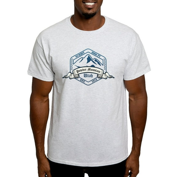 CafePress - Powder Mountain Ski Resort Utah T Shirt - Men's Classic Graphic T-Shirt
